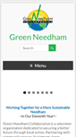 Mobile Screenshot of greenneedham.org